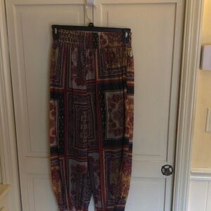 Free People Movement Bohemian Patterned Pants